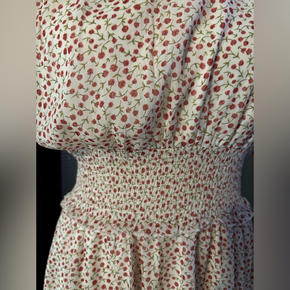 Bailey Blue Multicolor Floral Midi Dress - Picture 2 of 7